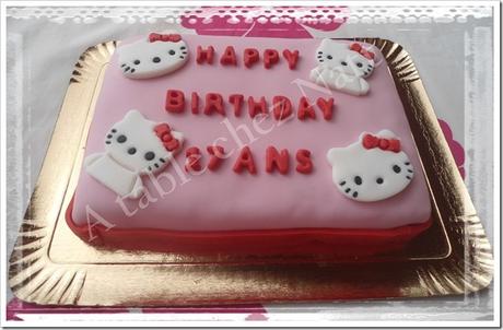 Mes réalisations en pâte à sucre faites pendant mon absence