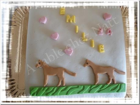 Mes réalisations en pâte à sucre faites pendant mon absence