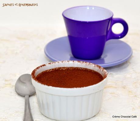 Crème au Chocolat et Café.