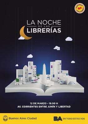 Nouvelle édition de la Noche de las Librerías ce soir [à l'affiche]