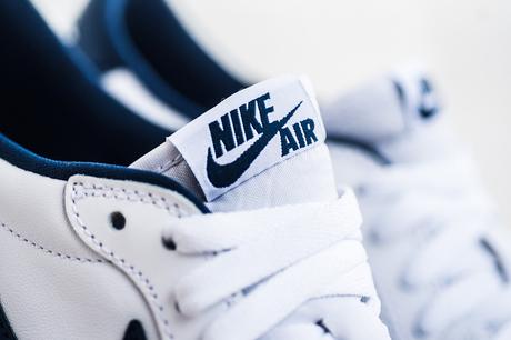 Air Jordan 1 Retro Low OG “White/Midnight Navy” (Detailed Pics & Release Info)
