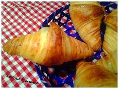Croissant au kitchenaid de Christophe Fleder