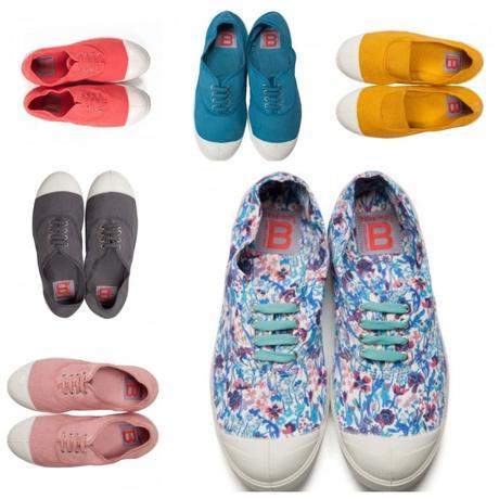 tennis bensimon liberty fleurs