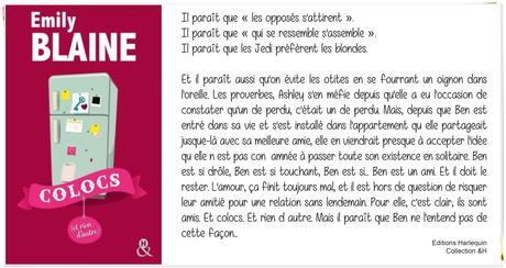 Colocs (et rien d’autre) | Emily Blaine (#2) Colocs (et rien d’autre) | Emily Blaine (#2)