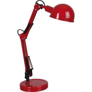 Lampe de bureau orientable rouge - Delamaison - 25,90 €