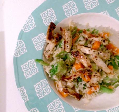 #2temps3mouv Souper à l'improviste quasi Paleo - Minute Rice