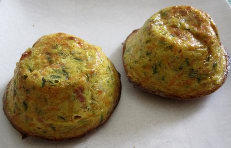 Petits moelleux aux carottes et courgettes