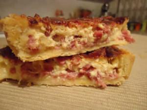 Quiche lorraine  jambon
