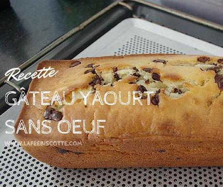 Gâteau au yaourt sans oeuf