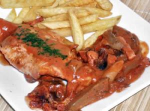 Blancs de poulet au porto avec cookeo