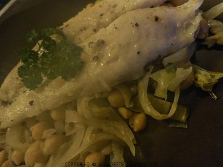 Poisson au pois chiches et poireaux poisson au pois chiches et poireaux