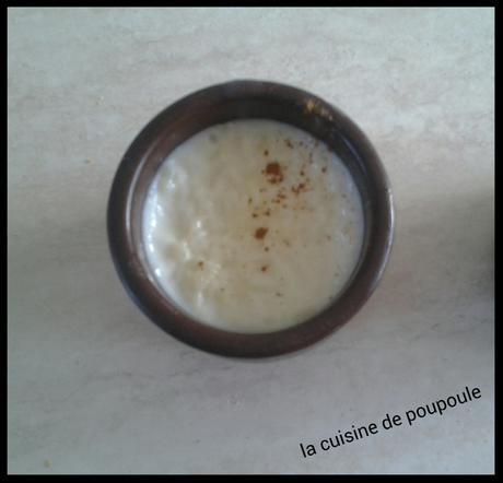 Riz au lait à la cannelle au thermomix ou sans 