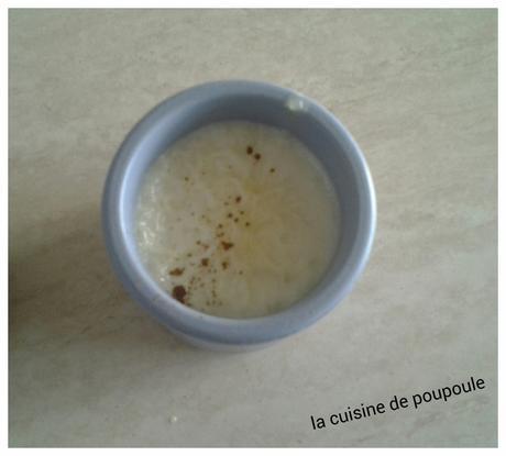 Riz au lait à la cannelle au thermomix ou sans 