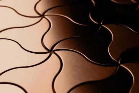 Carrelage Ninja Copper - Karim Rashid pour Alloy