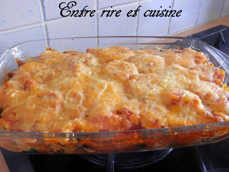 Gratin de poulet au paprika aux pommes de terre