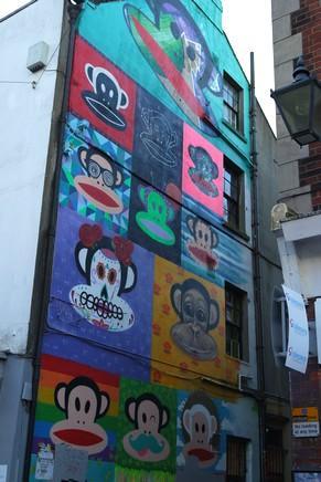 brighton north laine street art