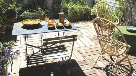 Déco éclectique et florale