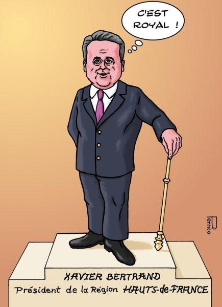 Xavier Bertrand, Président de la région Hauts-de-France