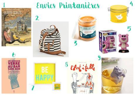 Wish List printanière Wish List printanière