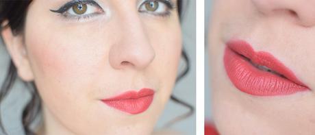maquillage 1950s mkeup pin up lèvres rouges