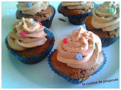 Cupcake au chocolat au thermomix ou sans 