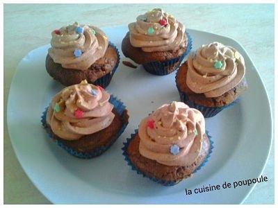 Cupcake au chocolat au thermomix ou sans 
