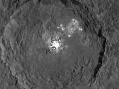 Cérès changements inattendus dans taches blanches