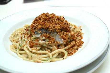 Spaghetti, Kamut Verrigni,aux sardines comme en Sicile © P.Faus.jpg
