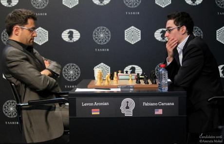 Aronian et Karjakin annulent à la ronde 5 - Photo © Amruta Mokal 