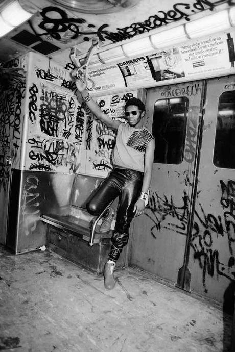 ©Sophie Bramly, DST in NY Subway