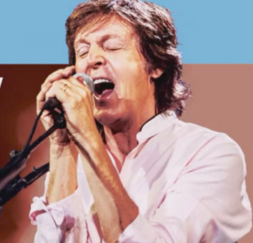 Paul McCartney en concert à l’AccorHotels Arena (Paris) en mai