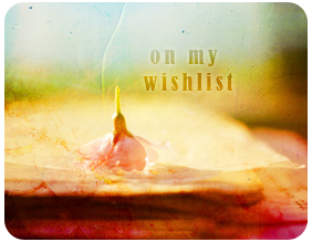 On my Wishlist #