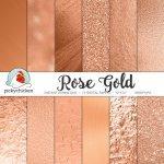 Set de papier Rose Gold - PickyChiken sur Etsy - 4,25 €