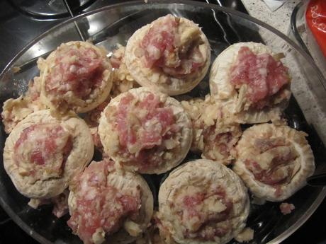 Recette - Champigons farcis