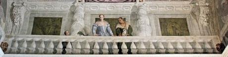 1560-61 giustiniana-giustiniani-with-wetnurse-by-Veronese villa barbaro maser salle de l olimpio cote est
