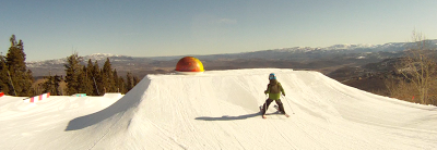 Skier en s'amusant ...