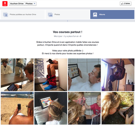 Auchan s’en prend à Carrefour sur Twitter Concours Facebook Auchan