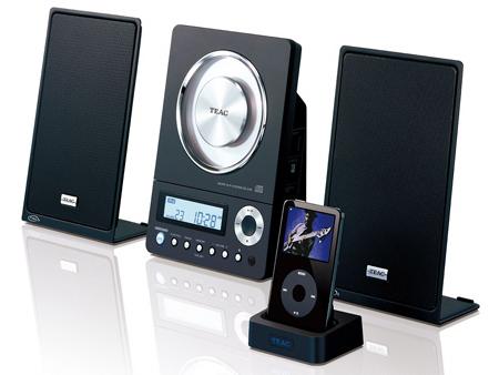 Hifi et dock iPod chez TEAC : CD-X10i