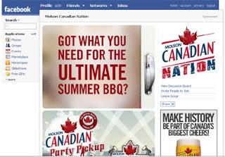 WEB : Facebook Molson Canadian Ultimate Summer BBQ Contest