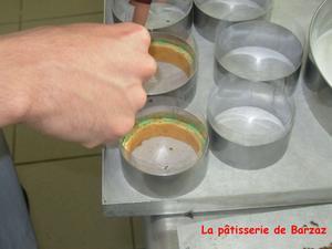 Soufflé glacé caramel-vanille