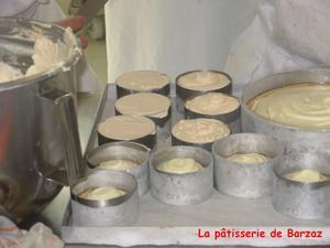 Soufflé glacé caramel-vanille