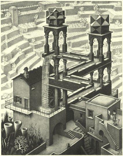 Escher et le mouvement perpétuel