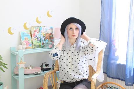 The Cat. Black or White.