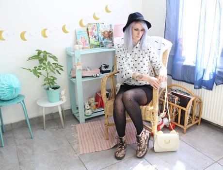 The Cat. Black or White.