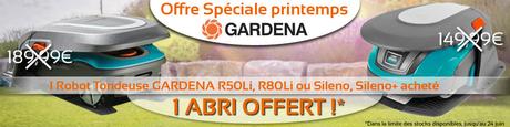 Abri pour robot tondeuse Gardena