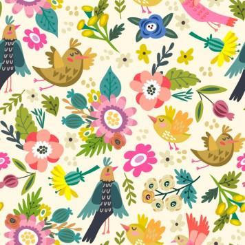 Beige_bright_spring_floral_pattern Beige_bright_spring_floral_pattern