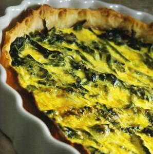 recetteTarte brèdes chouchou avec Thermomix