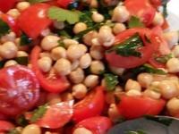 Salade de pois chiches Libanaise Salade de pois chiches Libanaise