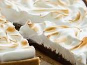 Tarte fondante chocolat meringue