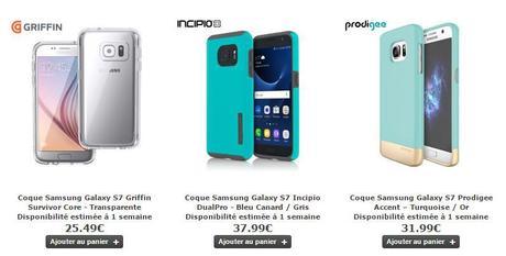Coques Officielles Samsung Galaxy S7 mobilefun 5
